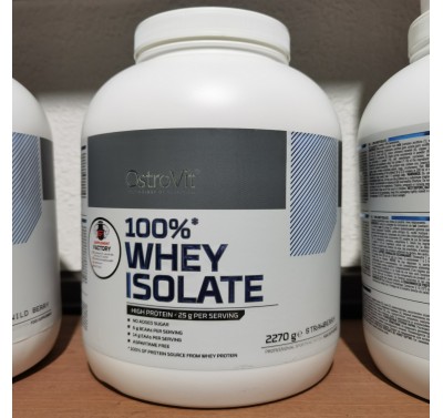 OstroVit 100% Whey Protein Isolate, 2.3 Kg (75 Servings)